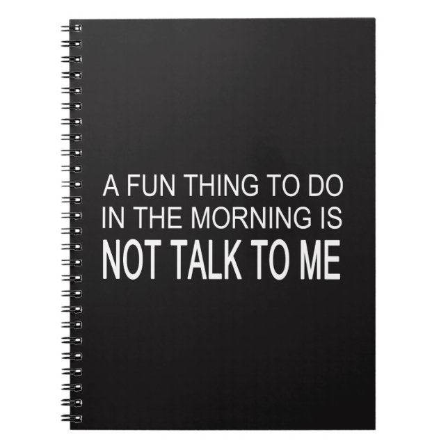 Cuaderno Algo Divertido Que Hacer (Frente)