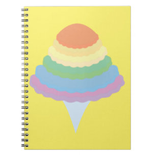 Cuaderno Algodón de azúcar arcoíris