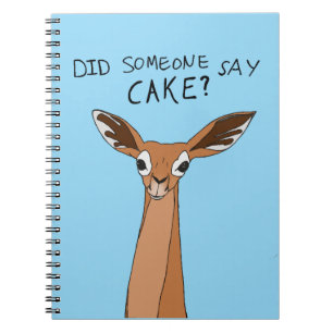 Cuaderno ¿Alguien dijo pastel?