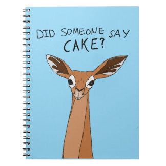 Cuaderno ¿Alguien dijo pastel?