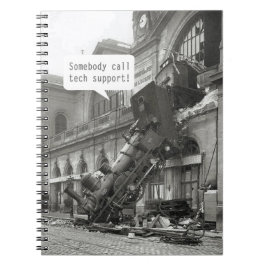 Cuaderno Alguien llame al tren de asistencia técnica Wrect