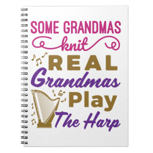 Cuaderno Algunas abuelas tejen, abuelas reales tocan el arp