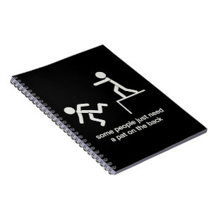 Cuaderno Algunas personas solo necesitan un golpecito en la