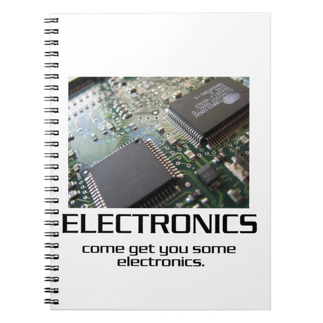 Cuaderno Algunos Electrónicos. (Frente)