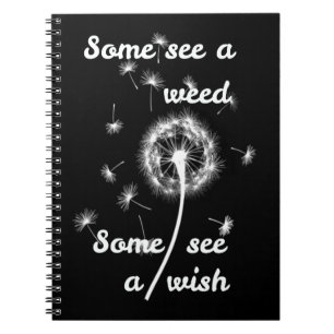Cuaderno Algunos ven una maleza que algunos ven como un des