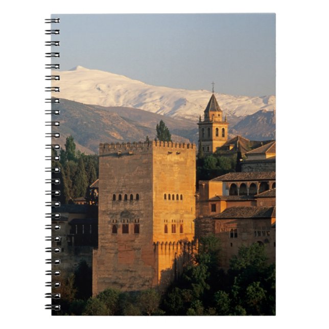 Cuaderno Alhambra; Granada; Andalucía, España, Sierra (Frente)