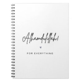 Cuaderno Alhamdulillah para todo