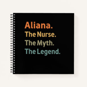 Cuaderno Aliana La Enfermera El Mito La Leyenda Divertido V