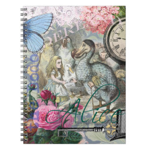 Cuaderno Alice Clásico País de las Maravillas Dodo Arte Ten