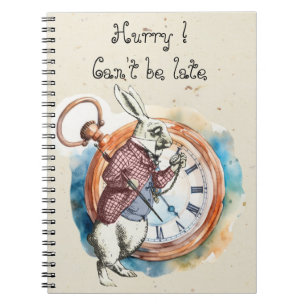 Cuaderno Alice - Conejo Blanco 1865