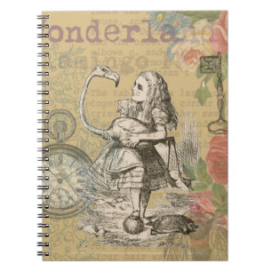 Cuaderno Alice en el País de las Maravillas Flamenco Clásic
