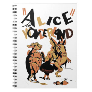CUADERNO ALICE EN WONDERLAND
