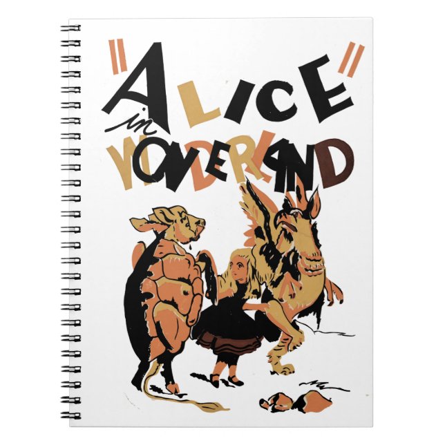 CUADERNO ALICE EN WONDERLAND (Frente)