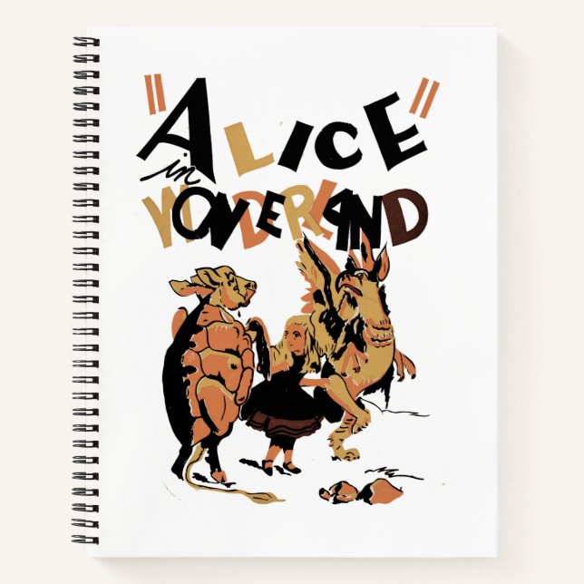 CUADERNO ALICE IN WONDERLAND (Anverso)