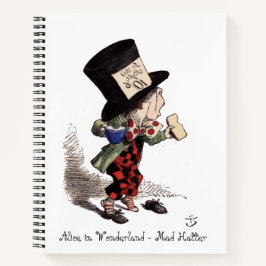 Cuaderno Alice in Wonderland - Mad Hatter (color)