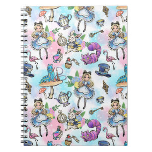 Cuaderno Alicia en el maravilloso Bloc de notas de fotos en
