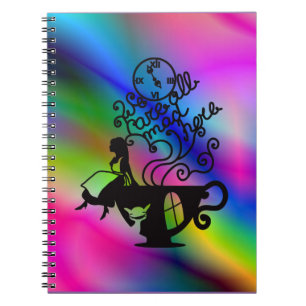 Cuaderno Alicia en el país de las maravillas. Ilustracion 