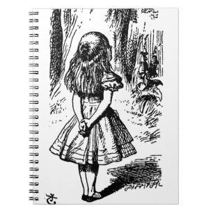 Cuaderno Alicia en el país de las maravillas - ilustracion