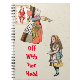 Cuaderno Alicia en el país de las maravillas - Reina de los