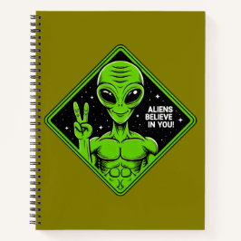 Cuaderno Alien.