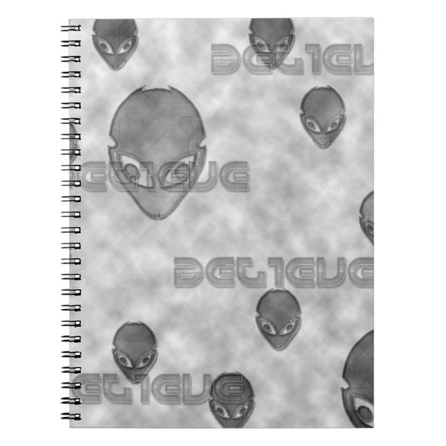 Cuaderno Alien Believe (Frente)