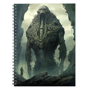 Cuaderno Alien Creature Sci Horror Art