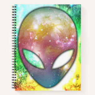 Cuaderno Alien espacial