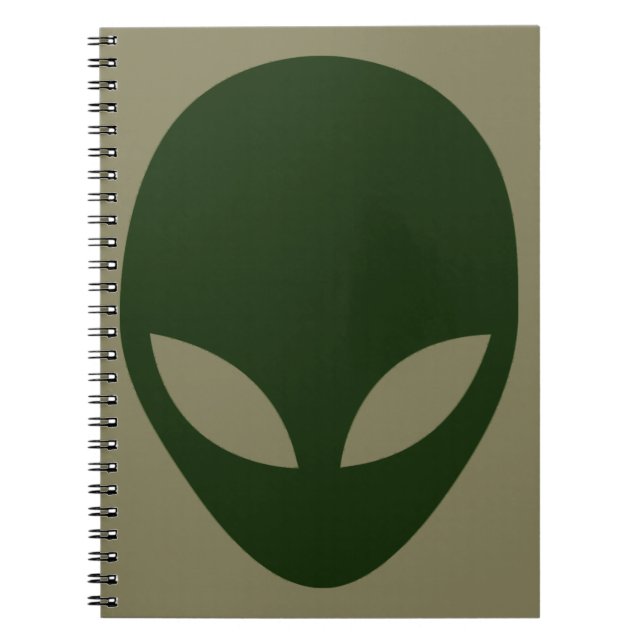 Cuaderno Alien Face (Frente)