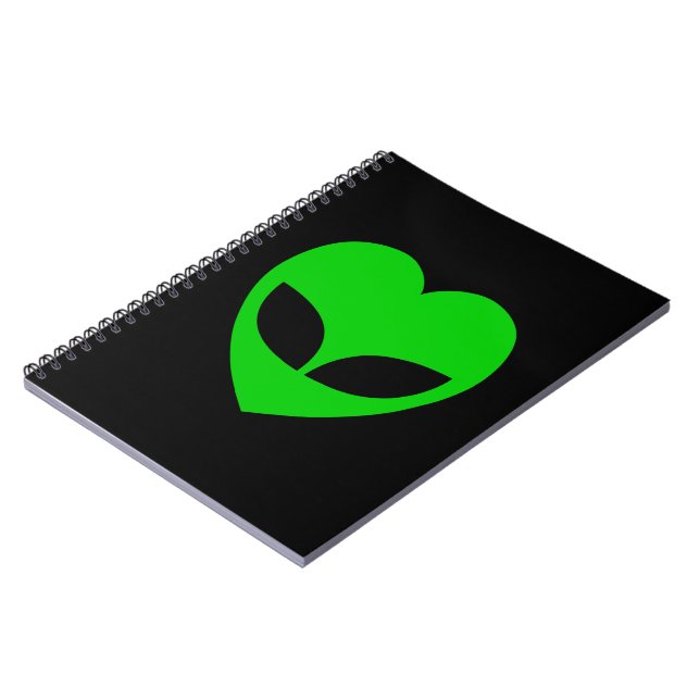 Cuaderno Alien Love Heart (Lado Izquierdo)