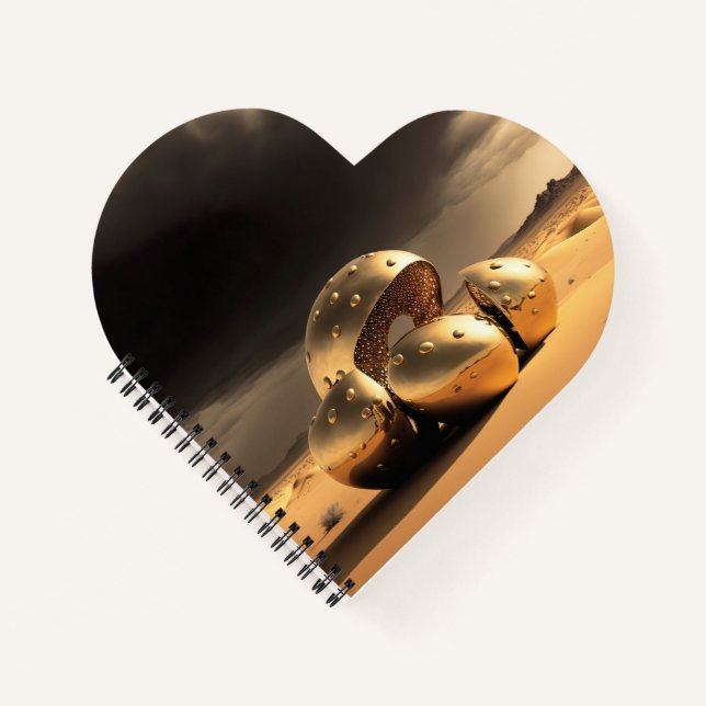 Cuaderno Alien Relics in the Desert (Anverso)