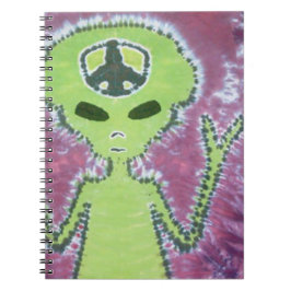 Cuaderno Alien Tie Dye