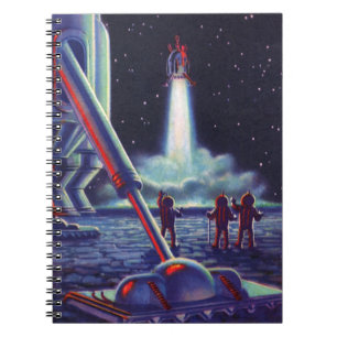 Cuaderno Alienígenas de ciencia ficción añoran el cohete