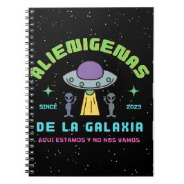 Cuaderno alienigenas de la galaxia
