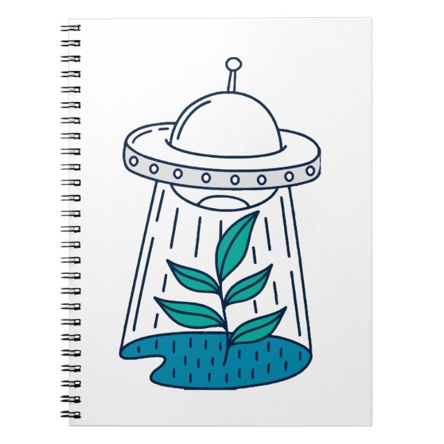 Cuaderno Aliens UFO (Frente)