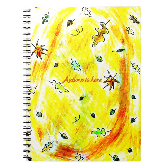 Cuaderno Aliento de Otoño (Colección Casa del Árbol de Otoñ (Frente)