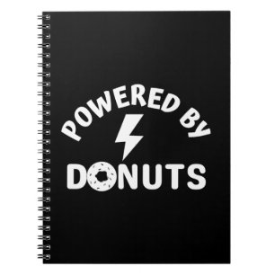 Cuaderno alimentado por donuts