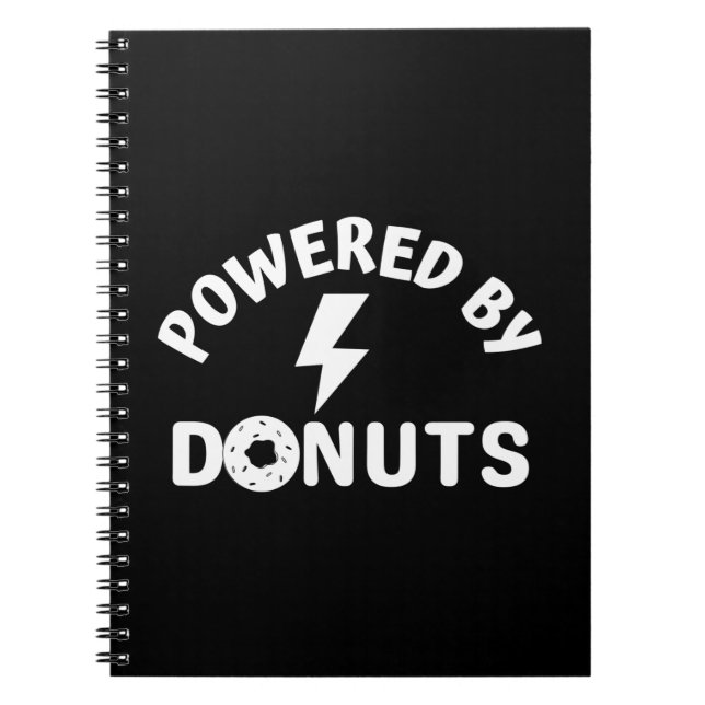 Cuaderno alimentado por donuts (Frente)