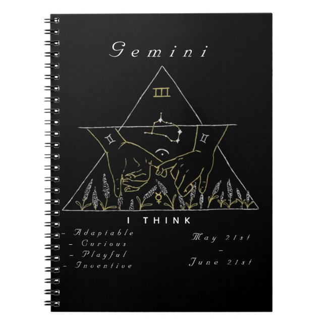 Cuaderno 'Alimentado por Gemini' (Frente)