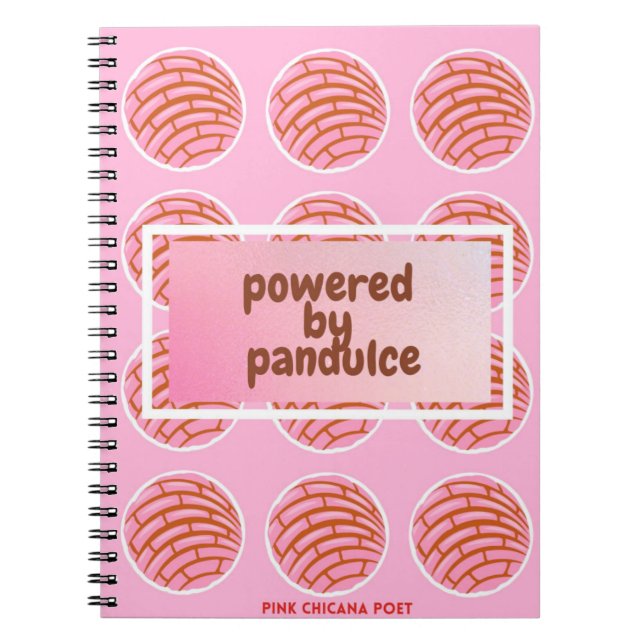 Cuaderno Alimentado por pan dulce (Frente)