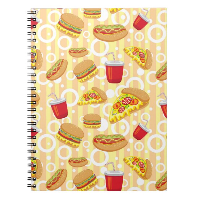 Cuaderno Alimentos de preparación rápida (Frente)