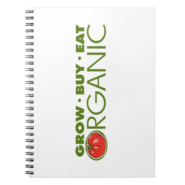 Cuaderno Alimentos orgánicos (Frente)