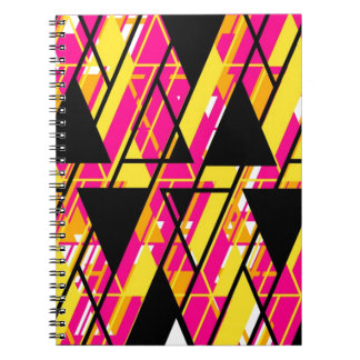 Cuaderno Alinee el diseño gráfico brillante