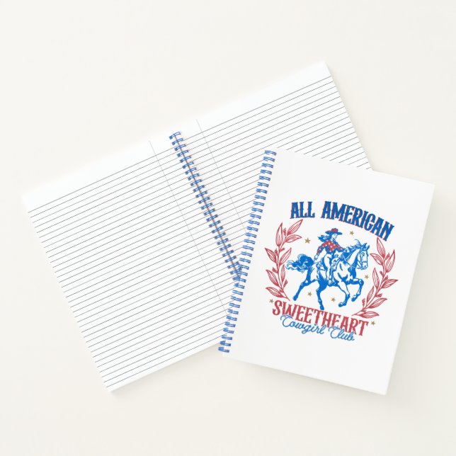 Cuaderno All American Scuarto Cowgirl Club (Interior)