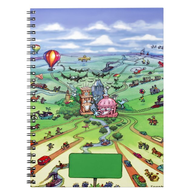 Cuaderno All Roads Lead to Austin Texas (Frente)