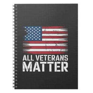 Cuaderno All Veteran Matter American 4 De Julio Patriótico