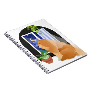 Cuaderno ALLÍ ALGÚN PORTÁTIL DE espiral de Chow