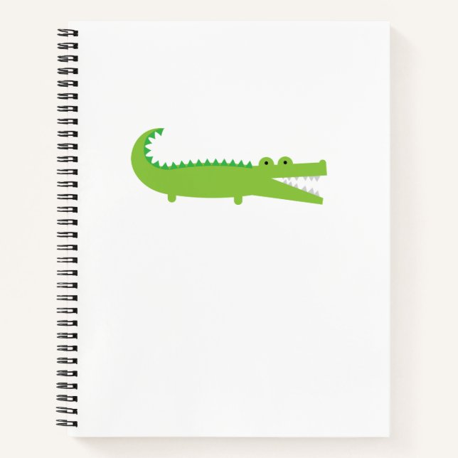 Cuaderno Alligador verde (Anverso)
