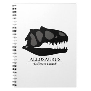 Cuaderno Allosaurus Skull