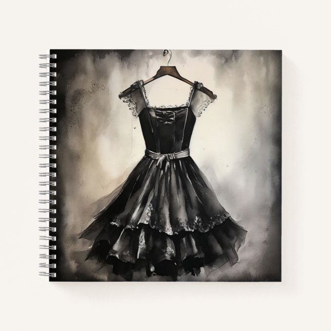 Cuaderno Allure de la cosecha: Pequeño vestido negro LBD Bl (Anverso)