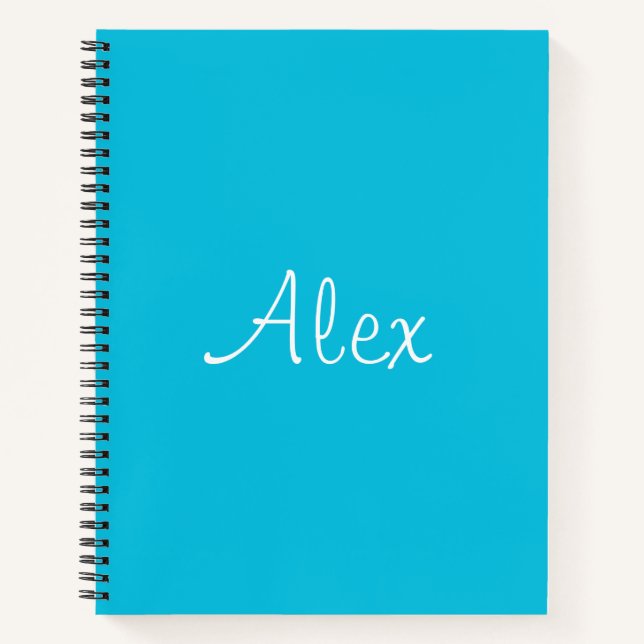 Cuaderno Alluring Aqua (Anverso)